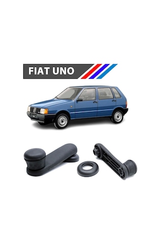 Nvr Fiat Tofaş Uno Cam Açma Kolu Siyah 2 Adetli Takım 719577614