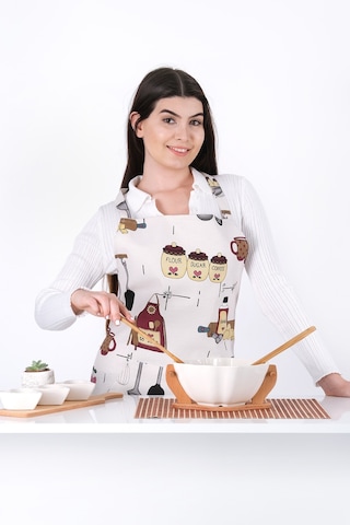 Petra Mutfak Önlüğü Gri