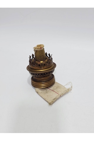 Antika Gaz Lambası Mekanizma Başlığı 037 Altın