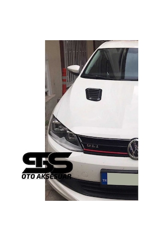 Volkswagen Jetta Mk6 Uyumlu Piano Black Kaput Üstü Havalandırma Izgarası