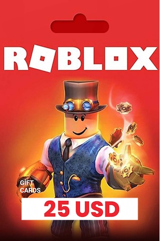 Roblox Gift Card 25 Usd Roblox Gift Card 25 Usd