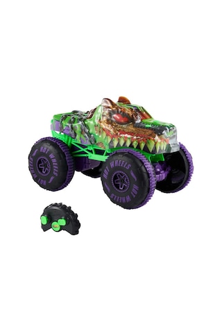Hot Wheels Monster Trucks Mutant Chaos Wreckin Wolf Uzaktan Kuma Çok Renkli