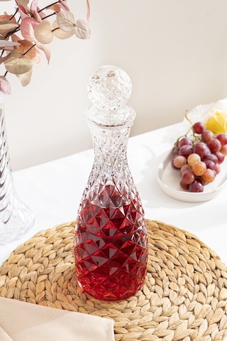 Glamis Cam Kapaklı İris Sürahi