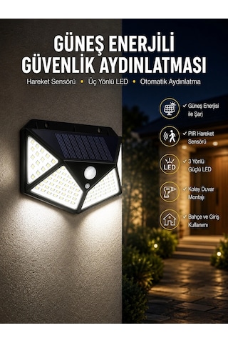 Mey İthalat Bahçe Balkon Ve Teras Aydınlatma Led Işık Çok Renkli