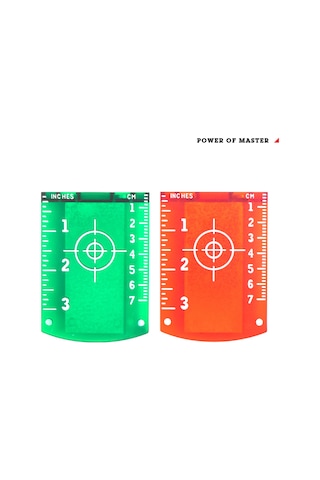 Maiyame Lazer Seviye Manyetik Hedef Kızılötesi Duvar Montajlı Reflektör 2 Adet