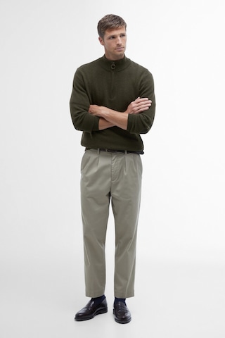 Barbour Holden Half Zip Kazak Ol91 Olıve Marl-ol91 Olıve Marl Haki