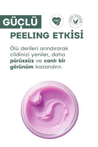 Doğal Body Scrub 500 Ml - Siyah Orkide Özlü