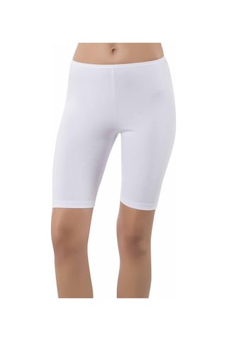Özkan Underwear Özkan Bayan Likralı Diz Üstü Kısa Tayt Renk Seçenekli 0413 001