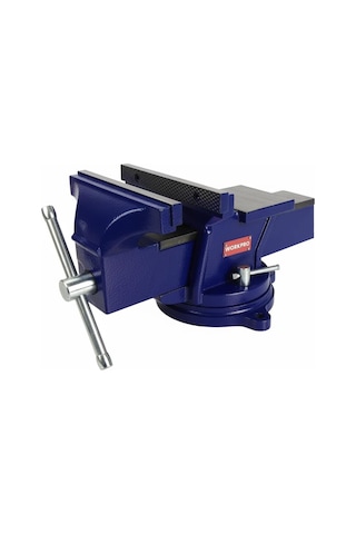 Workpro Wp233005 100mm 360 Döner Tabanlı Örslü Profesyonel Tezgâh Mengene Fr Wp233005