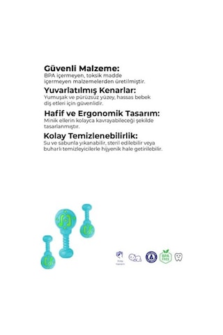 Kiki Marakas Çıngırak 1910 - Mavi KIKI.012 Diğer