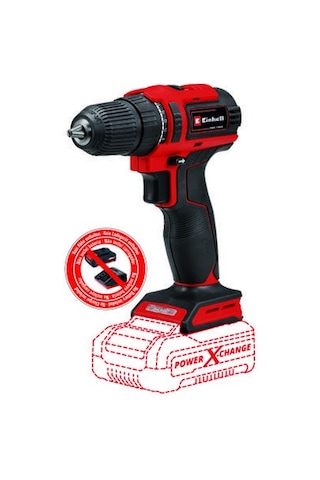 Einhell Akülü Vidalama TE-CD 18/40 Li BL-Solo 4513997, PXC, 40 Nm, Kömürsüz, 2 vites, 20+1 tork kademesi, akü hariç