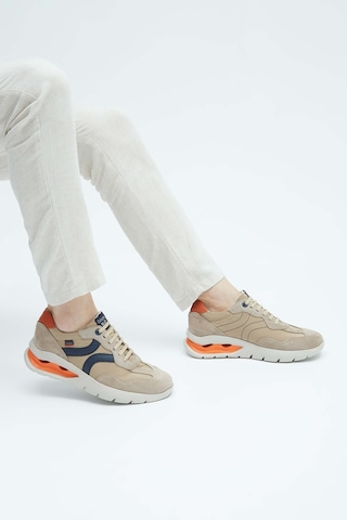 Callaghan Erkek Hakiki Deri Bej Sneakers & Spor Ayakkabı 618 45408 Erk Ayk Y23 Bej Nbk Bej