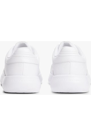 Tommy Hilfiger Modern Hafif Tabanlı Deri Erkek Sneaker Fm0fm05529ybs Beyaz
