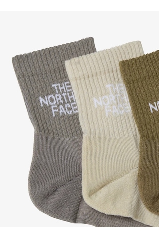 The North Face 3'lü Unisex Çorap Çok Renkli
