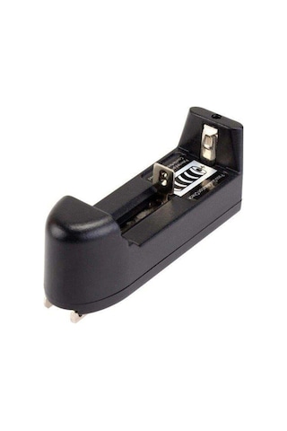 18650 Vtc5 Vtc6 Lion Pil Şarj Cihazı Tekli Priz Tipi