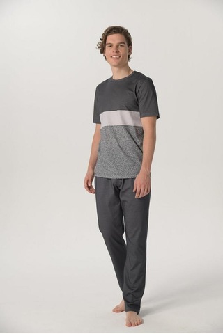 Pijadore 1258 Yarım Kol Pijama Takım 001