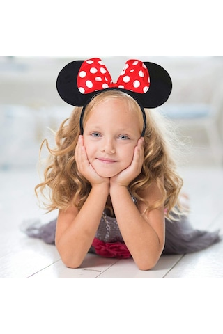Minnie Mouse Taç Fare Tacı Kafa Bandı Çocuk