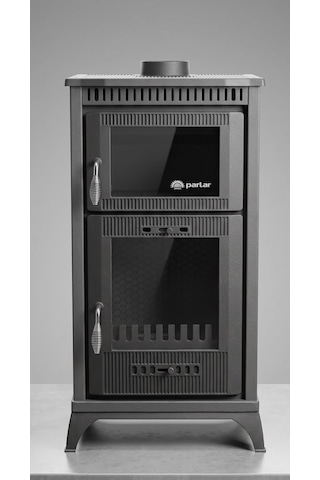 Parlar Pfs001 Fırınlı Şömine Soba