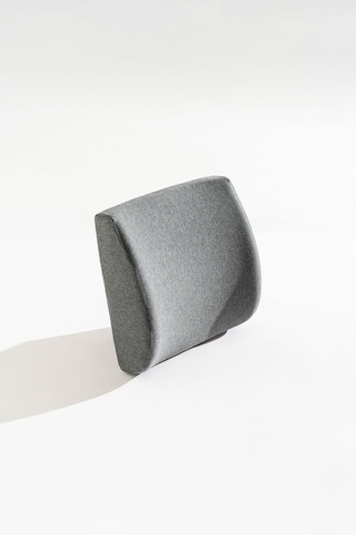 Ortopedik Sünger Bel Yastığı Ofis Araba Koltuk Yastığı Bel Destek Minderi 35x34x12 Cm