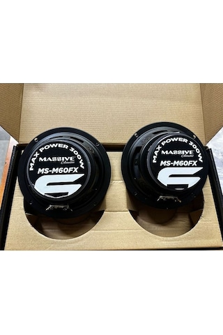 Massive Ms-m60fx 16 Cm Midrange 300w Maksimum 120w Rms Çift Fiyatıdır