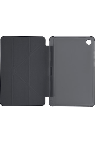 Maks Technology Lenovo Tab One 8.7 Tb-305fu Kılıf Mkst Tri Folding Kalem Bölmeli Standlı Kılıf - Siyah Tablet Kılıfı