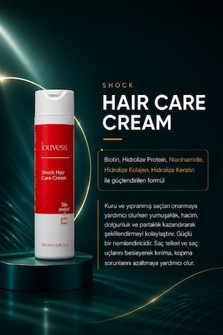 Louvess Şok Saç Bakım Kremi 250 ML