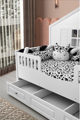 Boss Mia Montessori Yavrulu Karyola Bebek Montessori 90x190 Cm
