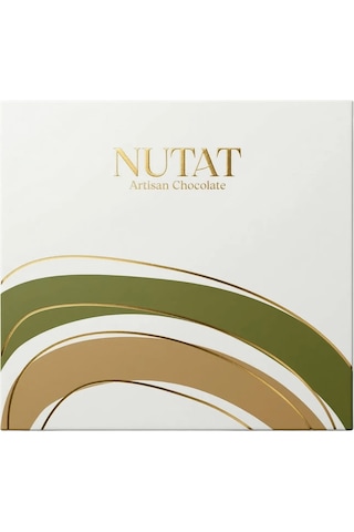 Nutat 185 Gr 16'lı Spesiyal Hediye Çikolata Kutusu/yeşil Pastel