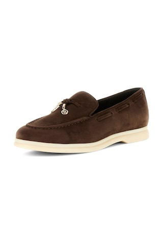 Guess Aryanai Kadın Loafer Ayakkabı Fltnaısue14 Kahve