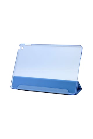 Apple Uyumlu iPad Mini 2 / Mini 3 Smart Cover Stand Arkası Şeffaf Tablet Kılıfı Kapaklı Kılıf
