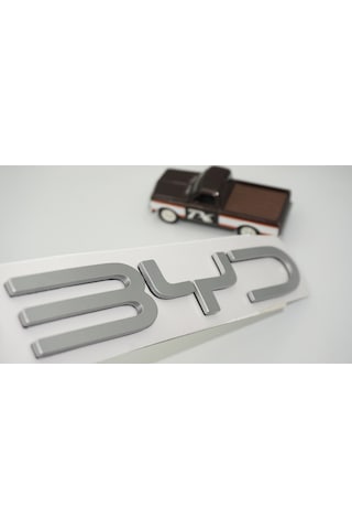 Dk Tuning Byd Ön Kaput Gri 25 Cm Bagaj Yazı Logo Arma Bagaj Arma