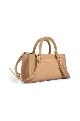 Pierre Cardin Logo Detaylı Kadın El Çantası 05pc26y010101-p Camel