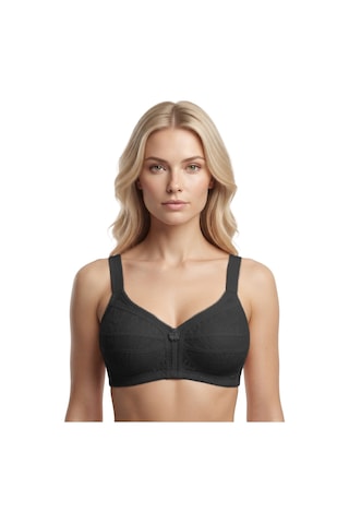 Cottonill Bra -rosina Büyük Beden Dantelli Balensiz Minimizer Ayarlanabilir Askılı Kadın Sütyen 2'li Paket Çok Renkli