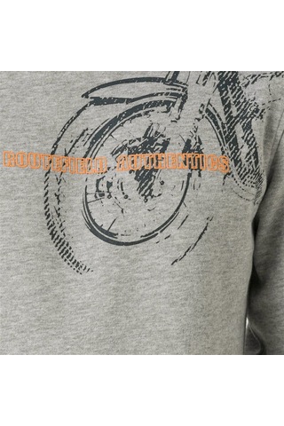 Routefield Harv Erkek Sweat-23394 Gri