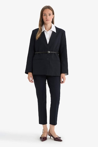 Defacto Regular Fit Ceket Yaka Blazer Ceket F6104ax25aunv243 Lacivert