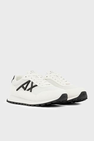 Armani Exchange Erkek Ayakkabı Xm001960 Af19388 M0017 Beyaz-siyah