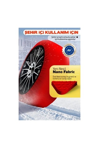 Özel Üretim Kış Lastiği Patinaj Önleyici Araç Güvenlik Pratik Montaj Dust Eco Kar Çorabı Diğer