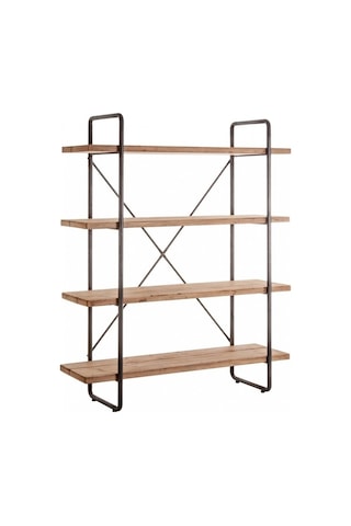 Kitaplık Modeli 4 Raflı Modern Tasarım Kitaplık