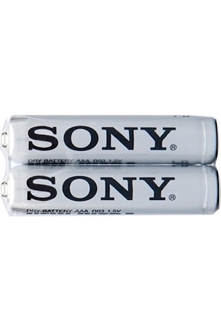 Sony R03-NUP2A Çinko Karbon AAA İnce Kalem Pil 2'li