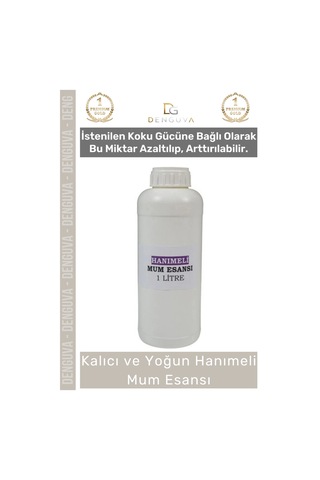 Mumesansı Kalıcı Yoğun Kaliteli Yağ Bazlı Konsantre Profesyonel Hamam Hanımeli Mum Esansı 1 Lt Çok Renkli