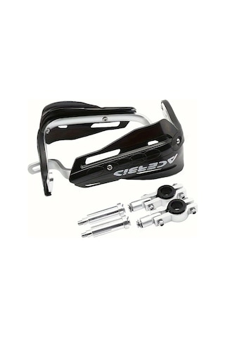 Motion003 Profesmotor Alüminyum El Koruyucu Siyah Off-road Motosiklet Atv Dirt Bike Korumalı