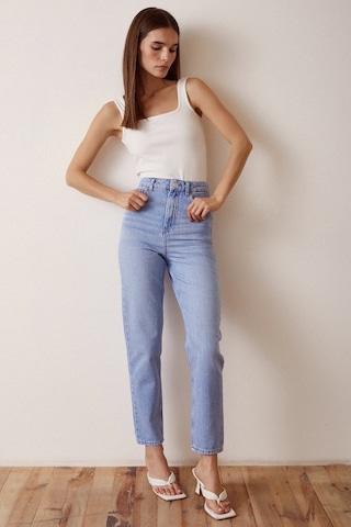 Never More Dar Paça Denim Jean Mavi