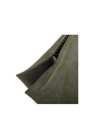 Nas 1271 Kadın Omuz Çantası Nubuk Haki Siyah