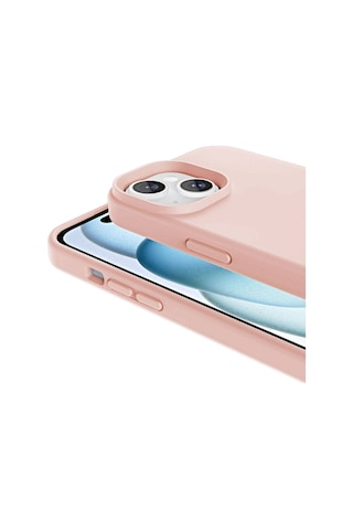 Apple Uyumlu iPhone 15 Kılıf Magsafe Şarj Özellikli Sıvı Teknolojili Silinebilir Sert Kapak