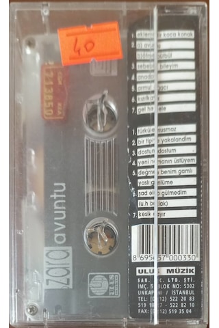 Plak Değildir Kaset Tir Zara Avuntu Kaset