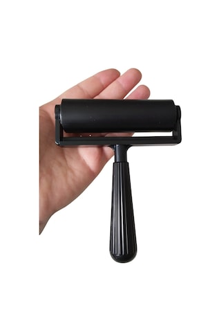 Kauçuk Silindir Baskı Rulosu Siyah 10cm, Baskı Silindiri, Kauçuk Rulo, Baskı, Duvar Kağıdı