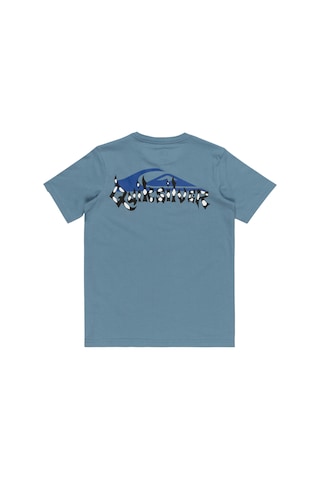 Quiksilver Surf Core Youth Erkek Çocuk Mavi Tişört W12 Çok Renkli