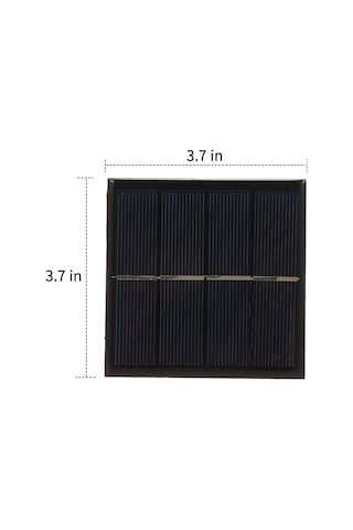 Mufunye Akıllı Güneş Enerjili Pil Şarj Cihazı 1w/2v 1.2v Aa Şarj Edilebilir Pil İçin Güneş Şarj Cihazı Polikristalin Silikon Epoksi Güneş Paneli