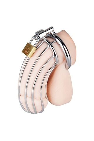 Jw Çelik Kafesi Erkekler İçin Fantezi Kilitli Kafes