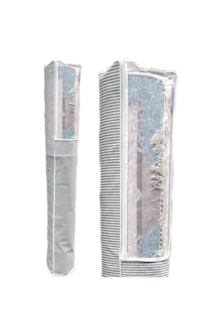 Pencereli Halı Hurcu /halı Saklama 6m2 Standart 38 210 Cm Gri-beyaz